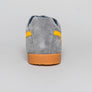 Gola Harrier Suede Trainers Ash/Sun/Navy