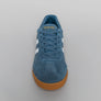 Gola Harrier Suede Trainers Baltic/White