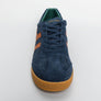 Gola Harrier Suede Trainers Navy/Moody Orange/Sage