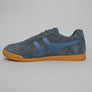 Gola Harrier Suede Trainers Storm/Moonlight