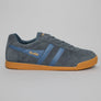 Gola Harrier Suede Trainers Storm/Moonlight