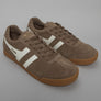 Gola Harrier Suede Trainers Tobacco/Off White