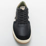 Gola Hawk Leather Trainers Black/Feather Grey/Otter