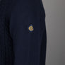 Henri Lloyd Abersoch Cable Knit Jumper Dark Navy