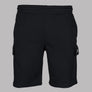 Lacoste Cotton Jersey Cargo Shorts Black