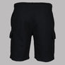 Lacoste Cotton Jersey Cargo Shorts Black