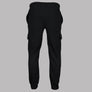 Lacoste Cotton Jersey Cargo Sweatpants Black