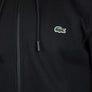 Lacoste Logo Stripe Full Zip Hoodie Black