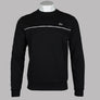 Lacoste Logo Trim Fleece Sweatshirt Black