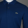 Lacoste Long Sleeve Polo Shirt Blue