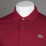 Lacoste Long Sleeve Polo Shirt Bordeaux