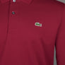 Lacoste Long Sleeve Polo Shirt Bordeaux