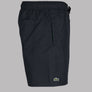Lacoste Mid Length Monochrome Swim Shorts Black