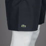 Lacoste Mid Length Monochrome Swim Shorts Black