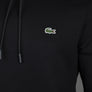 Lacoste Organic Brushed Cotton Hoodie Black