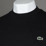 Lacoste Organic Brushed Cotton Sweatshirt Black