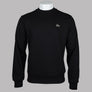 Lacoste Organic Brushed Cotton Sweatshirt Black