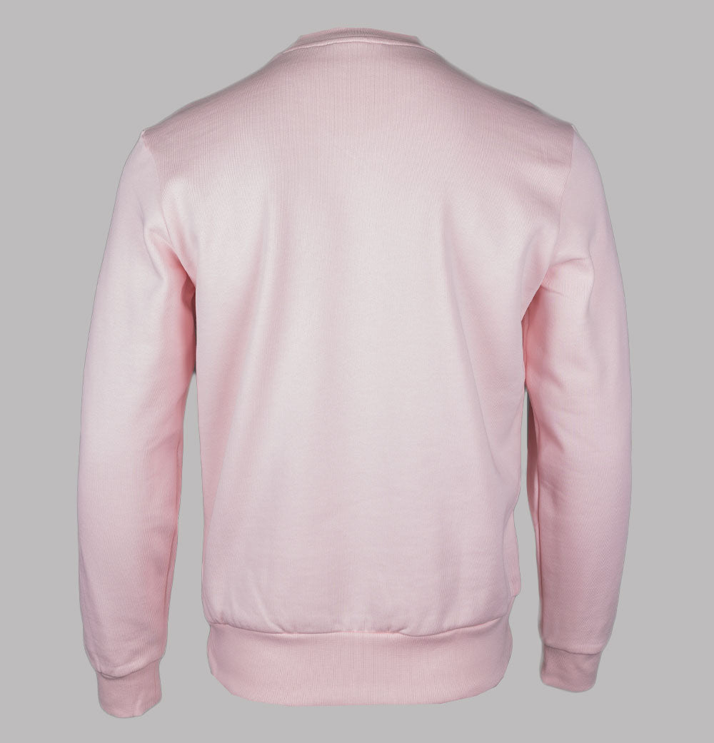 Pink lacoste sweatshirt best sale