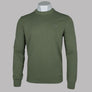 Lacoste Organic Cotton Sweater Khaki Green