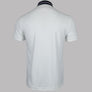 Lacoste Paris Regular Fit Contrast Neck Polo Shirt White