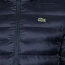 Lacoste Quilted Hooded Short Jacket Navy