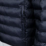 Lacoste Quilted Hooded Short Jacket Navy