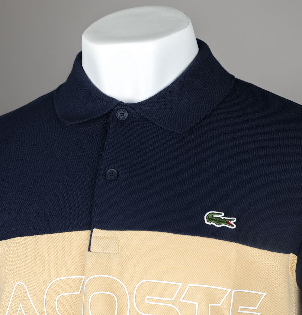 Lacoste Regular Fit Mens Navy Polo Shirt main image 0