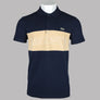 Lacoste Regular Fit Chest Panel Polo Shirt Navy