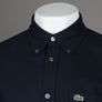 Lacoste Regular Fit Cotton Oxford Shirt Dark Blue