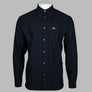 Lacoste Regular Fit Cotton Oxford Shirt Dark Blue