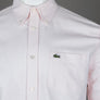 Lacoste Regular Fit Cotton Oxford Shirt Pale Pink