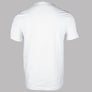 Lacoste Regular Fit Stretch Pique Logo Stripe Polo Shirt White