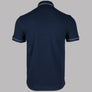 Lacoste Smart Paris Piping Polo Shirt Navy
