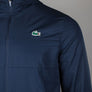 Lacoste Water Repellent Sports Track Jacket Navy