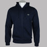Lacoste Zip Up Fleece Hoodie Navy