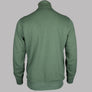 Lacoste Zip Up High Neck Interlock Sweatshirt Green