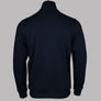 Lacoste Zip Up High Neck Interlock Sweatshirt Navy