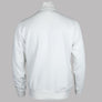 Lacoste Zip Up High Neck Interlock Sweatshirt White