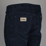 Lois Dario Boot Cut Fine Needle Cords Navy Blue