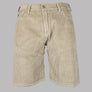 Lois Pepe Jumbo Cord Shorts Dark Sand