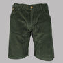 Lois Pepe Jumbo Cord Shorts Green Olive