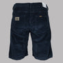Lois Pepe Jumbo Cord Shorts Navy Blue
