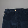 Lois Pepe Jumbo Cord Shorts Navy Blue