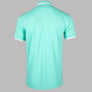 Ma.Strum Block Tipped Polo Shirt Aquatic