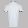 Ma.Strum Block Tipped Polo Shirt Optic White