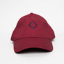 Ma.Strum Cotton Logo Cap Carmine Red