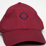 Ma.Strum Cotton Logo Cap Carmine Red