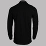 Ma.Strum Double Tipped LS Polo Shirt Black