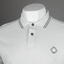 Ma.Strum Double Tipped LS Polo Shirt Mist