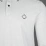 Ma.Strum Double Tipped LS Polo Shirt Mist